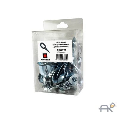 Кольцо скрученное для вытягивания(SR00004)(100шт в упаковке)цена за 1шт